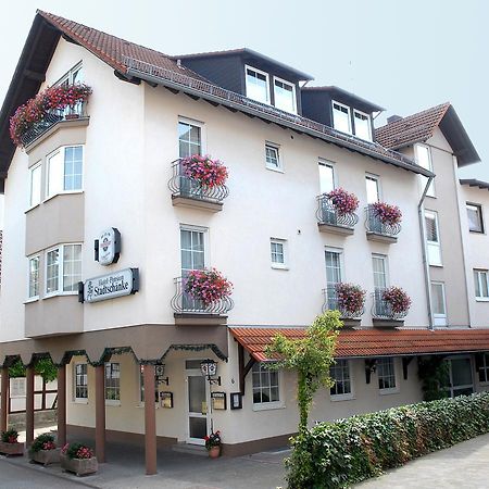 Hotel Stadtschaenke Bad König Buitenkant foto