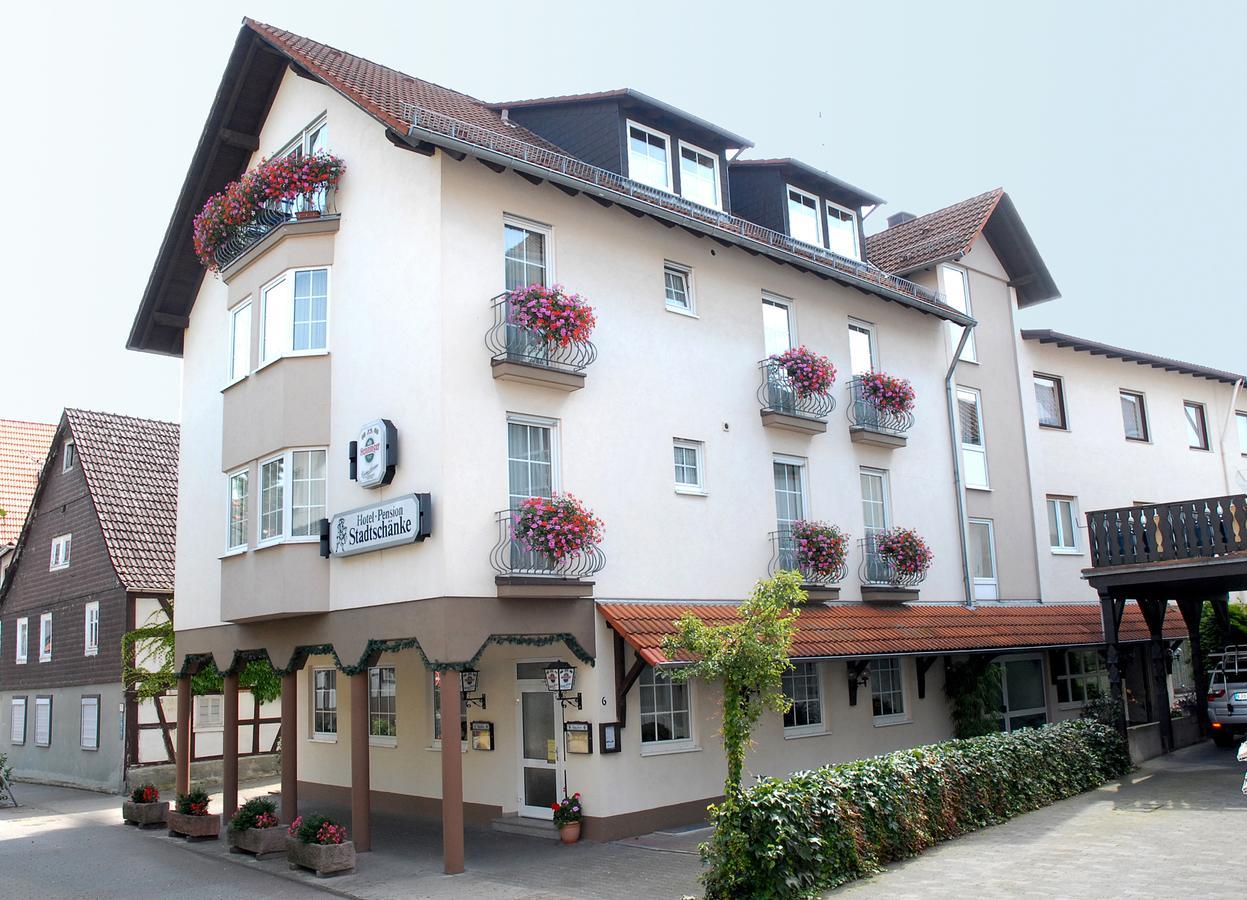 Hotel Stadtschaenke Bad König Buitenkant foto